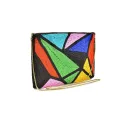 Handmade Purse, Minimal Rainbow